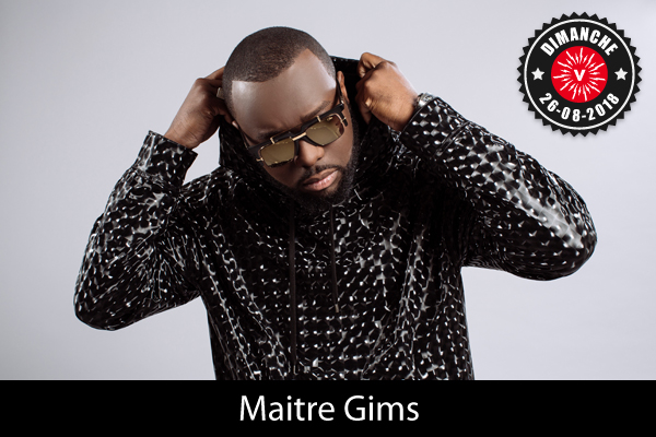 Maître Gims clôturera le Venoge Festival 2018, le dimanche 26 août