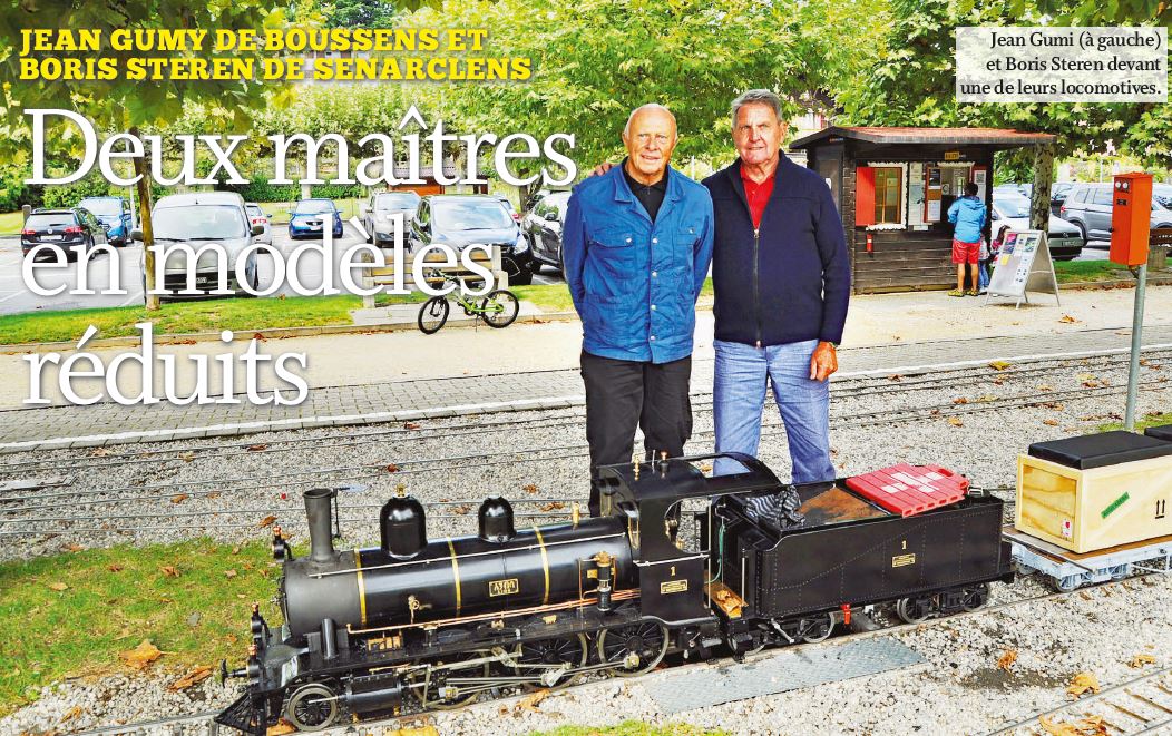 Jean Gumy de Boussens et Boris Steren de Senarclens, Deux maîtres en modèles réduits.