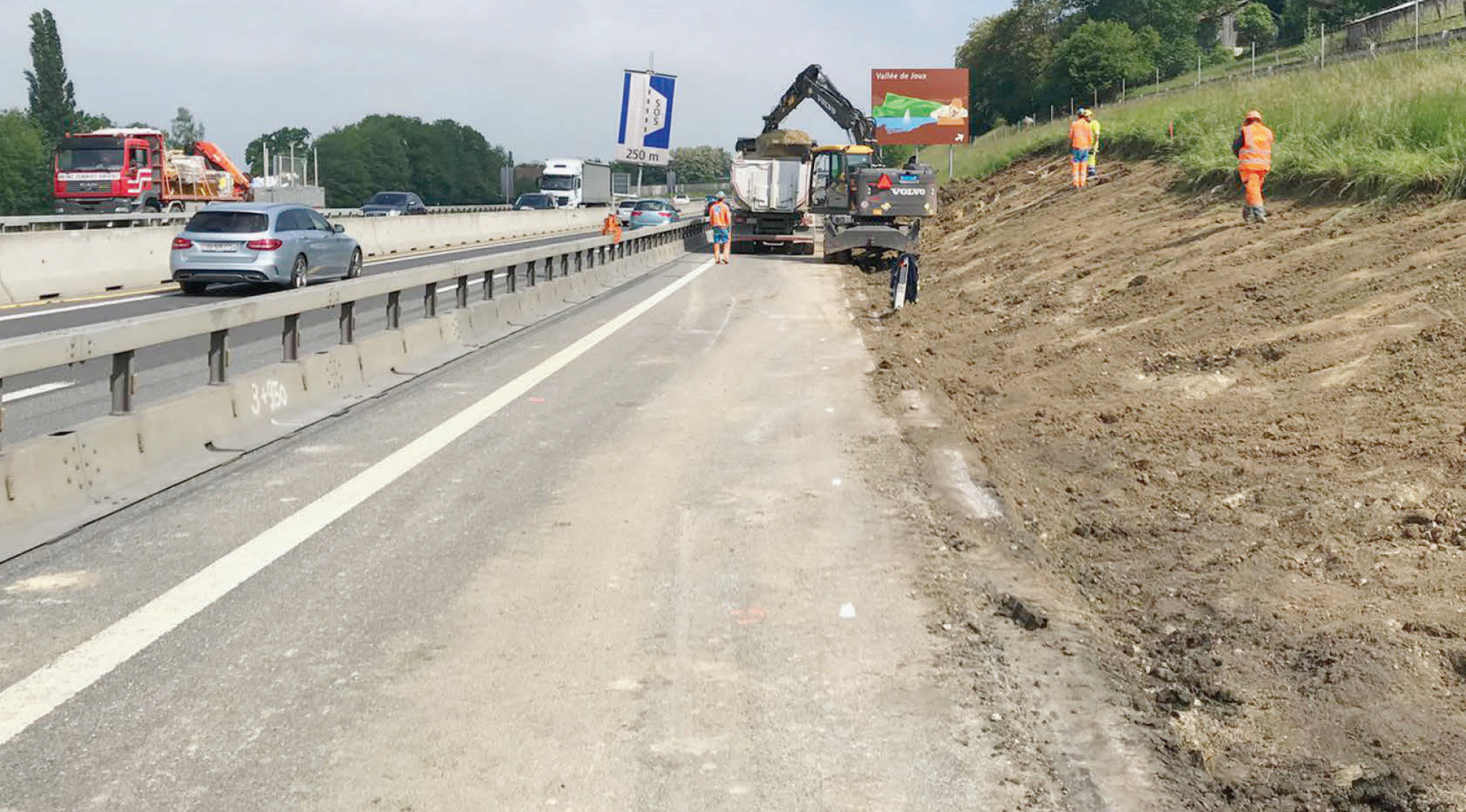 Quid des travaux routiers dans la région ?