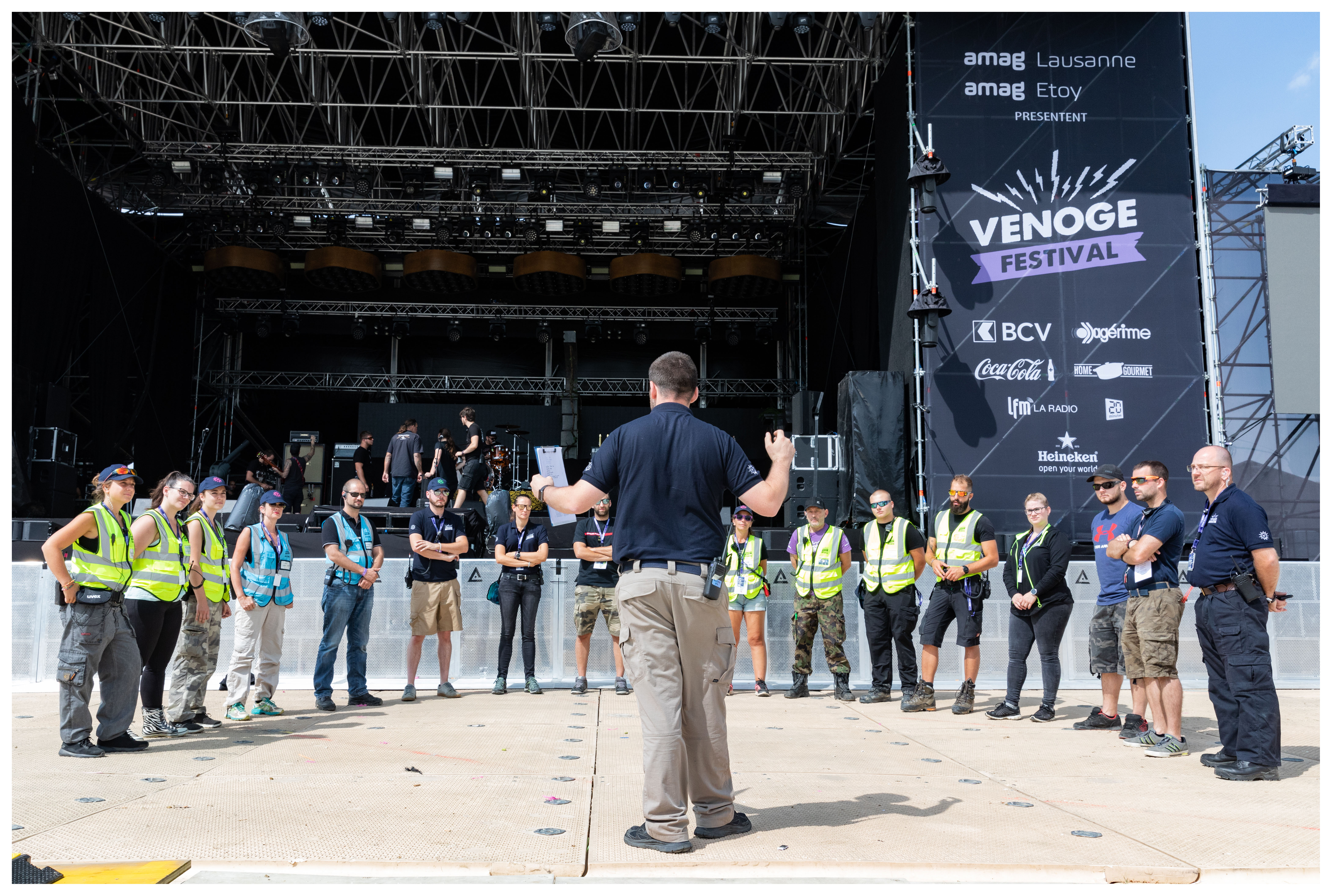 Venoge Festival – Une journée avec le responsable de la sécurité