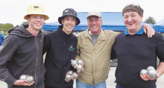 Daillens – Sympathique tournoi de pétanque