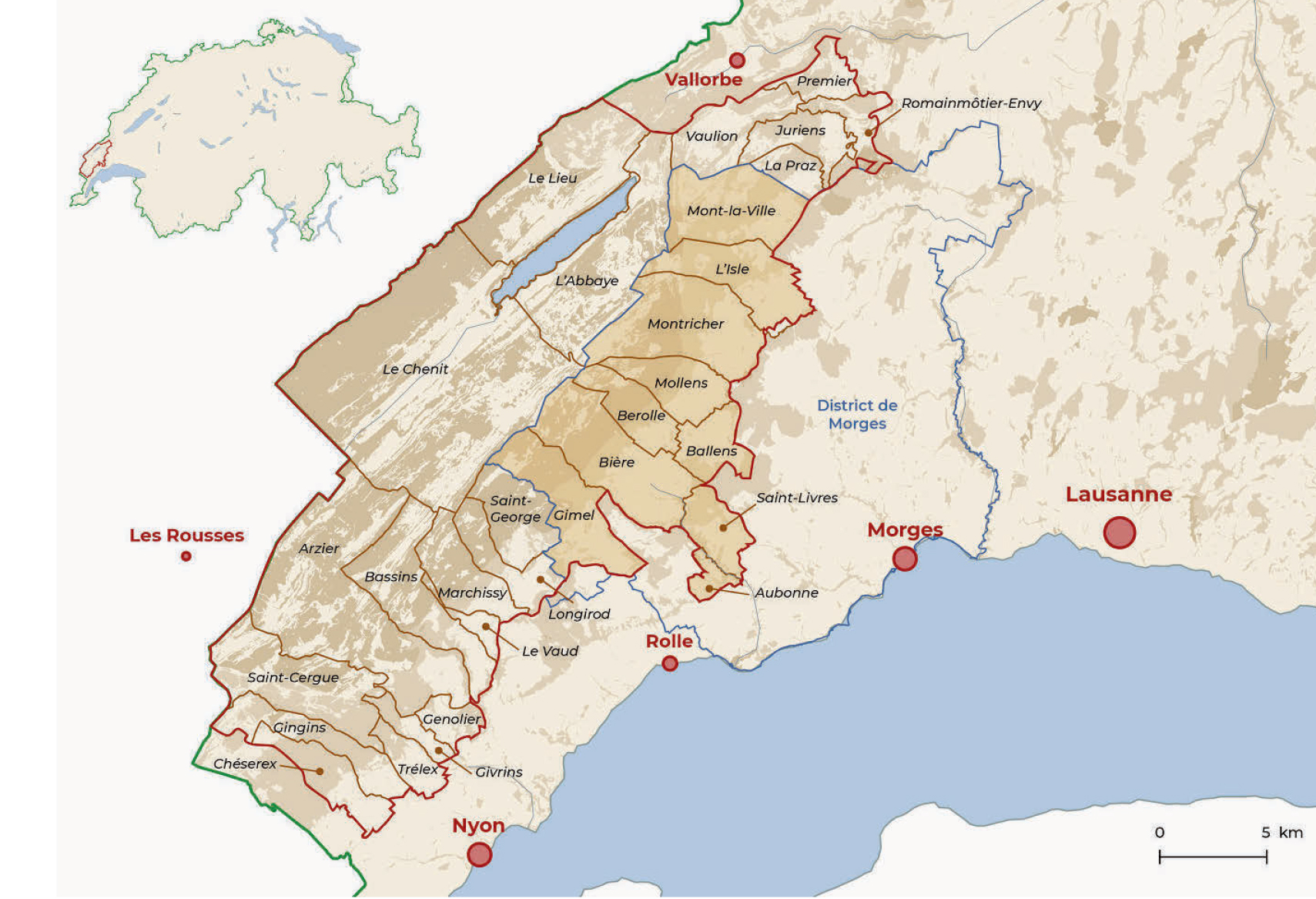 Première suisse pour le Parc Jura Vaudois et district de Morges