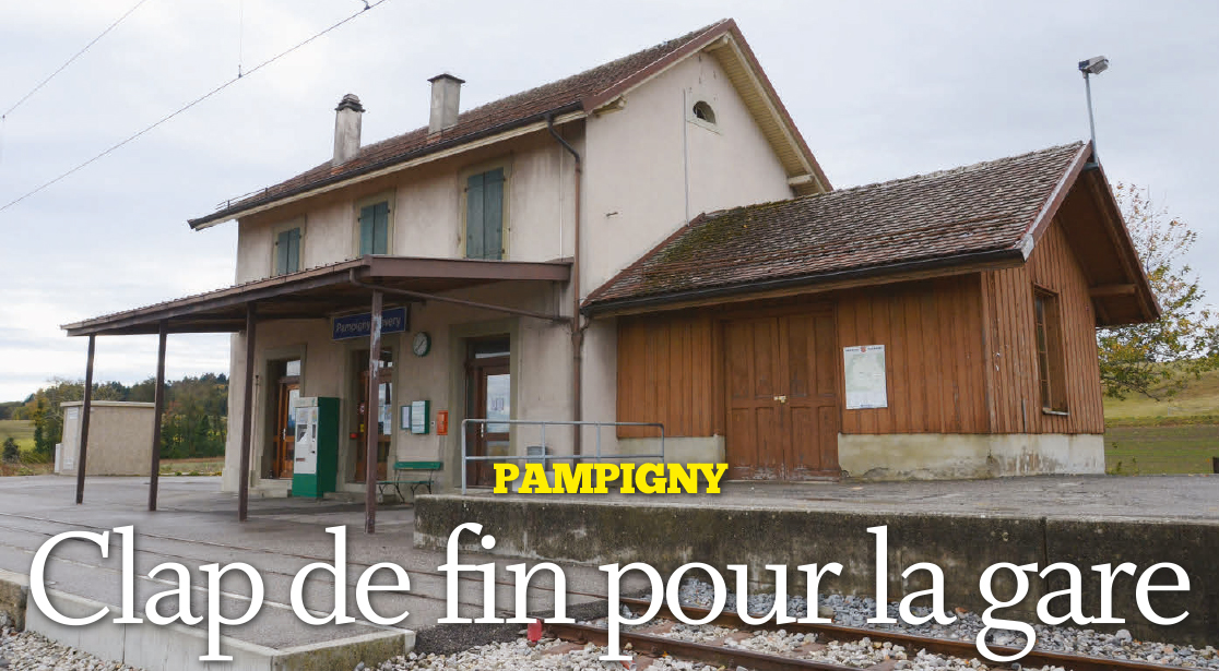 Pampigny – Clap de fin pour la gare