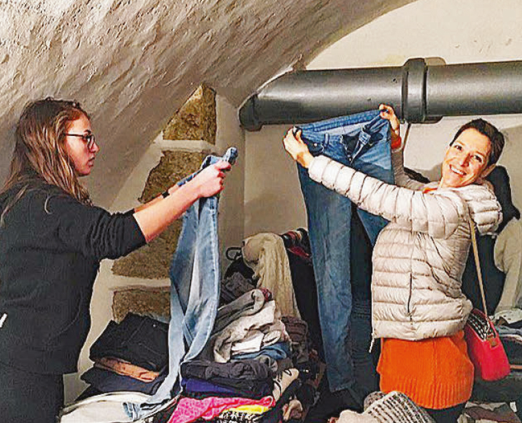 L’Isle – Vide-dressing au château