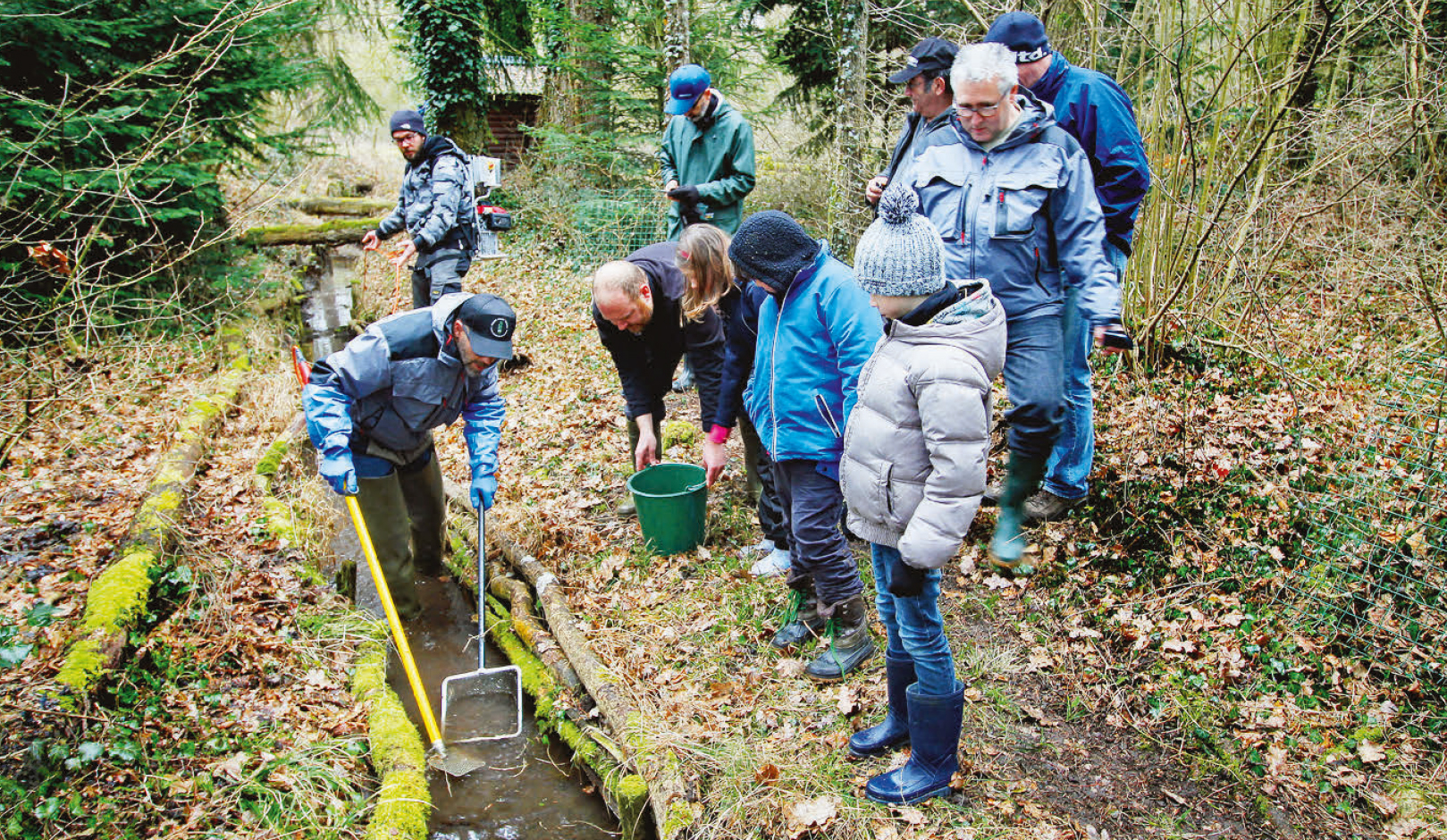 La Chaux – Pêche électrique pour repeupler les rivières