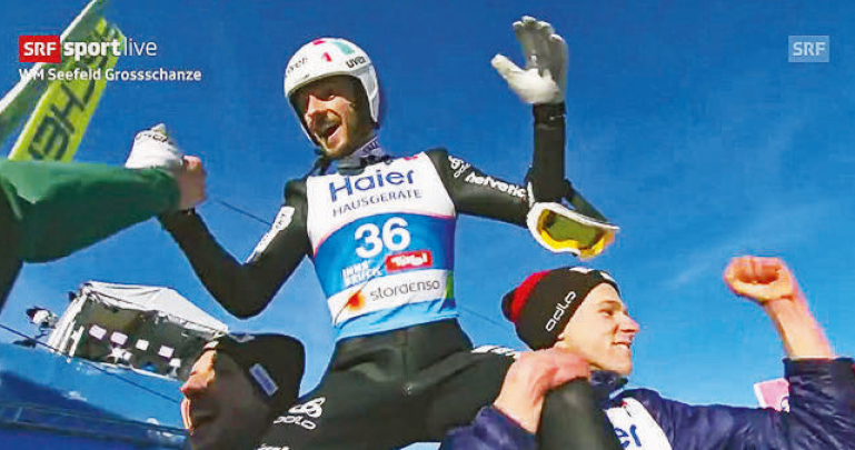 Mondiaux de saut à ski – Sensationnel Killian Peier !