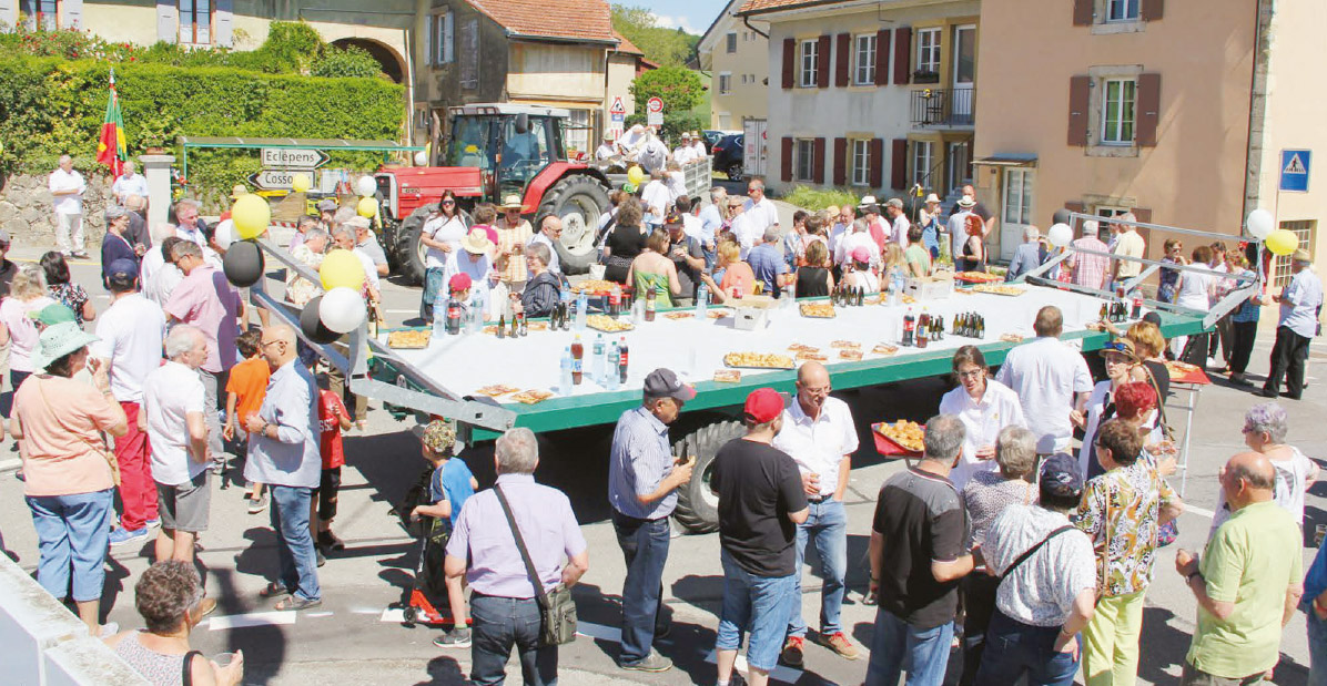 Lussery-Villars – Célébration du 20e anniversaire de la Commune