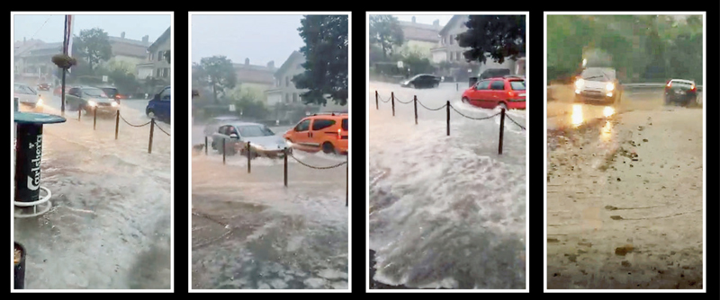 Tempête sur Cossonay