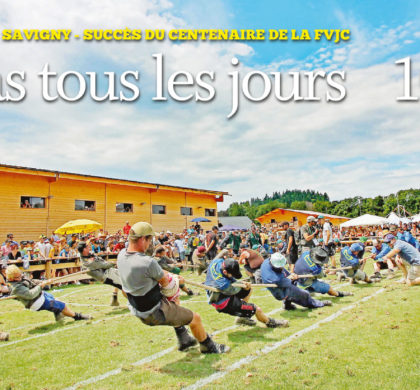 Savigny – Succès du centenaire de la FVJC