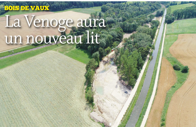 Bois de Vaux – La Venoge aura un nouveau lit