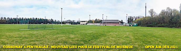 Cossonay et Penthalaz – Nouveau lieu pour le Venoge Festival dès 2021