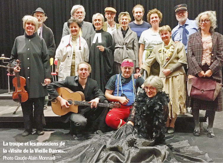 Théâtre à Nouvel-An avec les Tréteaux de Cossonay