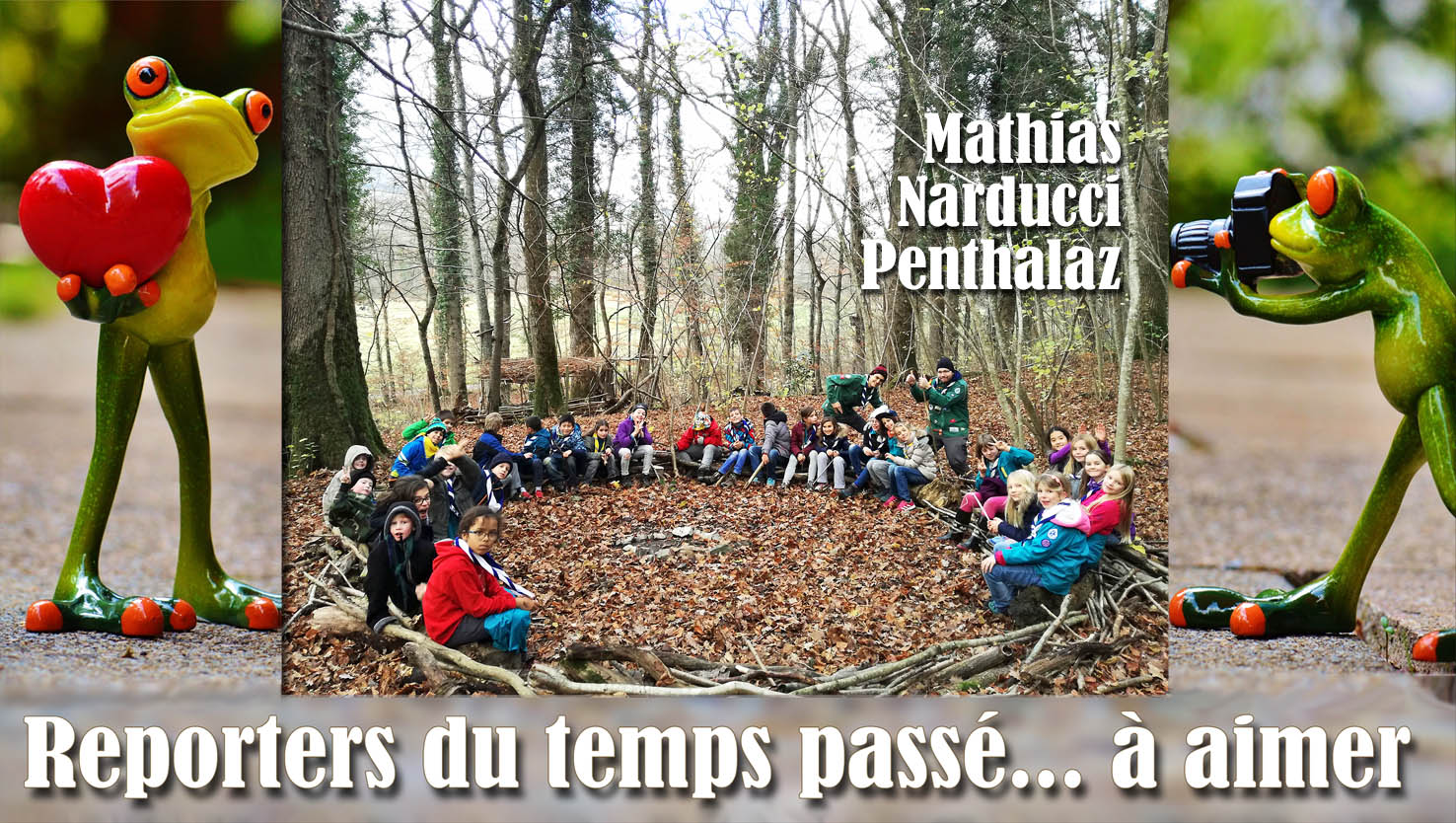 «Le jour en forêt, en 2017, où l’on a entretenu le canapé forestier des Scouts de la Venoge»