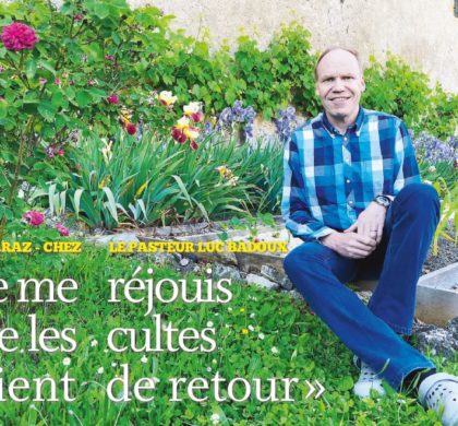 La Sarraz, chez le Pasteur Luc Badoux