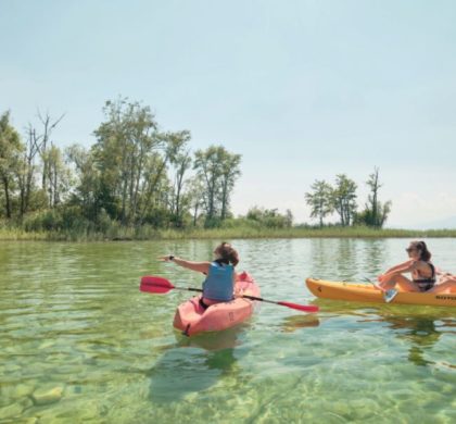 La Grande Cariçaie en canoë