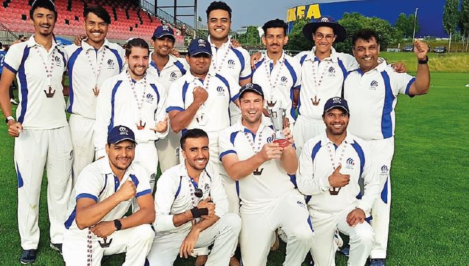 Médaille de bronze pour Cossonay Cricket club !