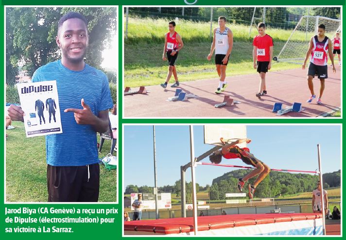 FSG La Sarraz, Premier meeting d’athlétisme