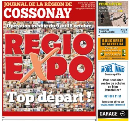 La Une du vendredi 9 octobre