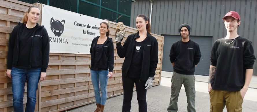 Chavornay, Centre Erminea. Accueil et soins pour les animaux blessés