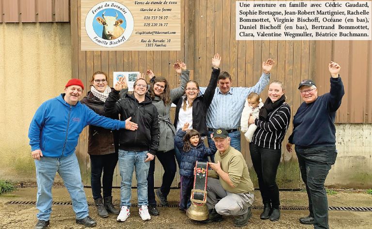 Penthaz, Ferme du Bornalet. Sous la neuvième génération