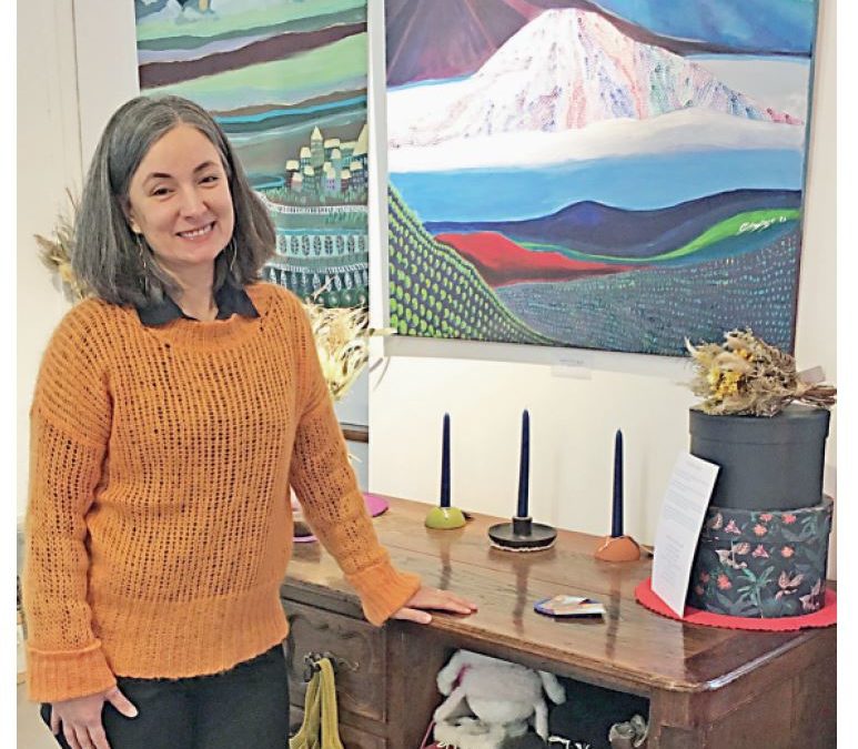 Cossonay, expo de peintures chez Sweet Revival