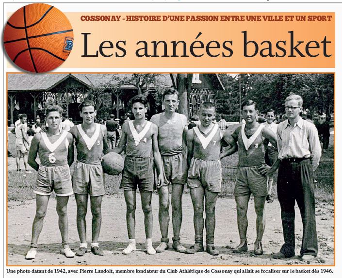 Cossonay, les années basket