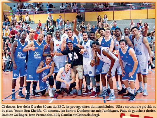 Cossonay, les années basket, seconde partie