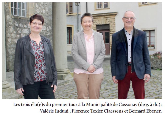 Cossonay, élections communales