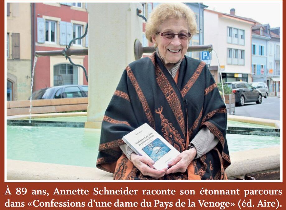 La Sarraz, Annette Schneider. Sa vie est un roman