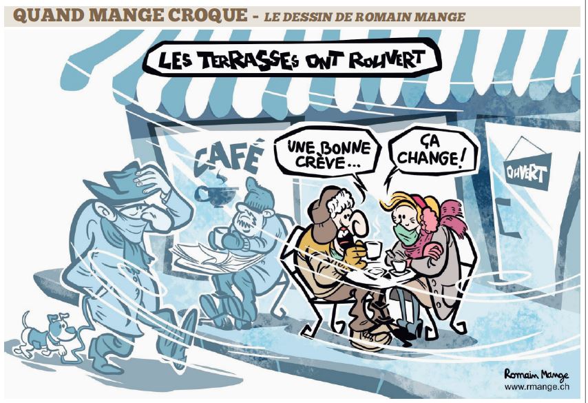 Quand Mange croque – Le dessin de Romain mange