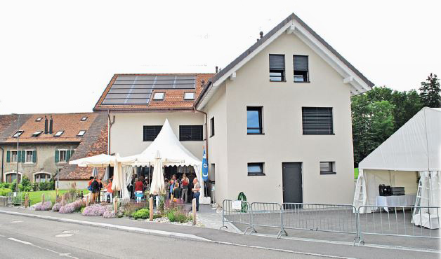 Senarclens, Inauguration du Café-Restaurant du Tilleul