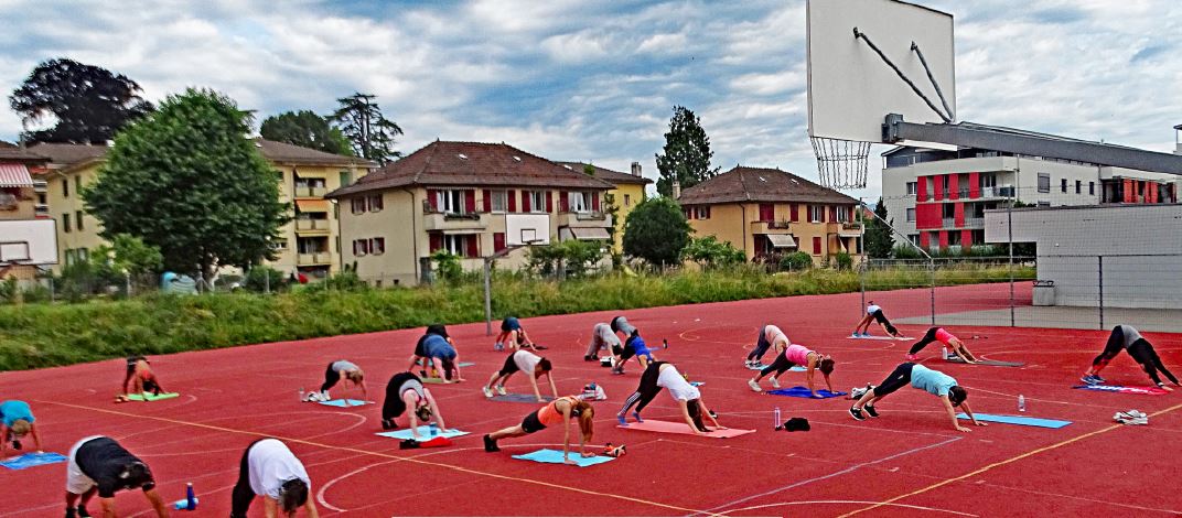 Cossonay, fitness gratuit en extérieur le dimanche matin