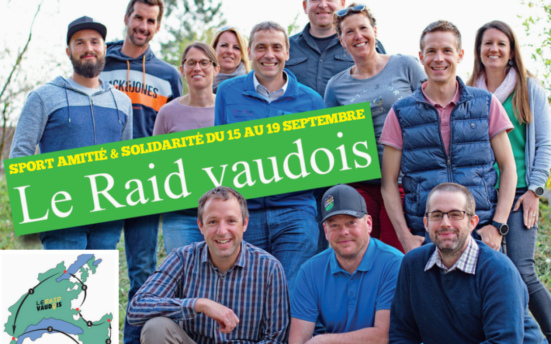 Sport Amitié et Solidarité du 15 au 19 septembre.  Le Raid Vaudois.