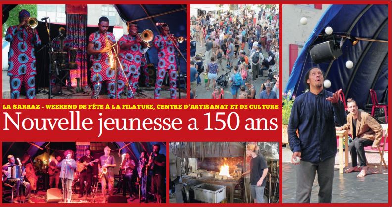 La Sarraz, week-end de fête à La Filature