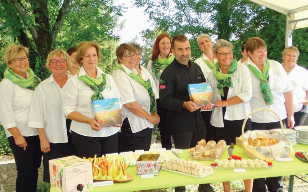 Cossonay, Association des paysannes vaudoises. Nouveau classeur de recettes