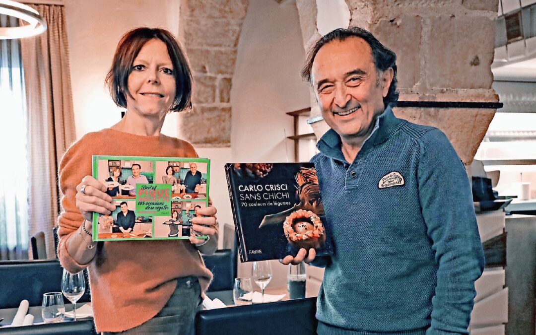 Cuisine, Annick Jeanmairet et Carlo Crisci sortent tous deux un livre de recettes