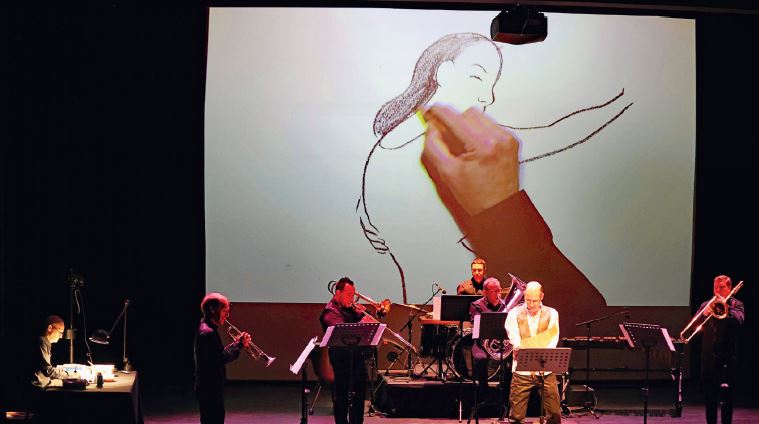 Théâtre du PAM. Un concert original mêlant dessins et musiques