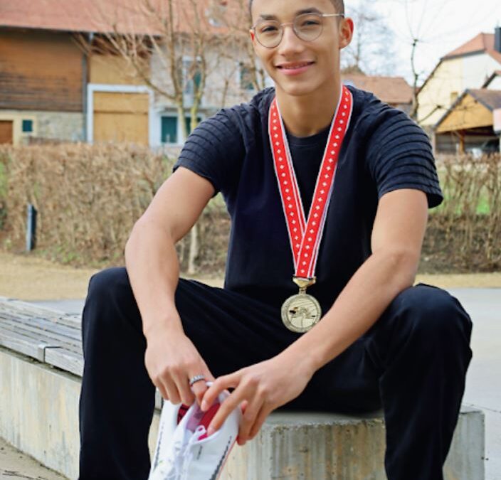 Gollion, Nouveau Recordman de Suisse des U18 sur 200m