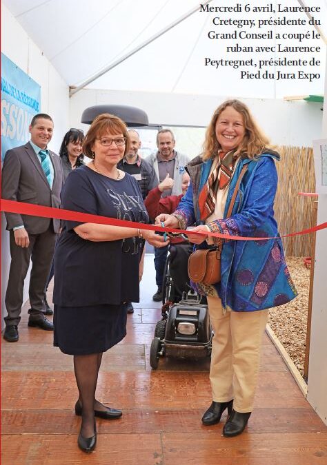 Pied du Jura Expo. Le public  était content de revenir