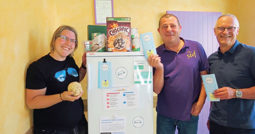 Cossonay, nouveau concept : le frigo solidaire