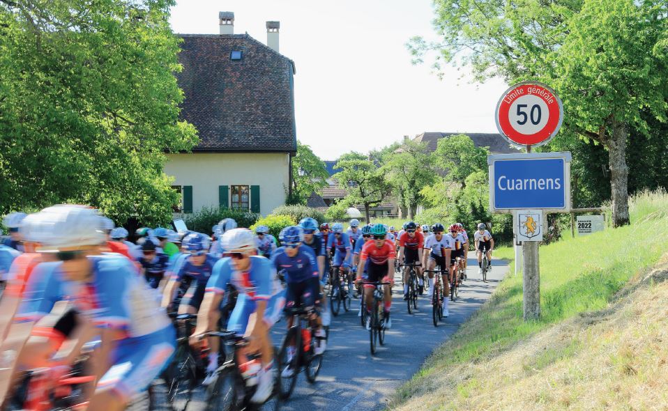 Cuarnens. Plus c’est vélo, plus c’est beau