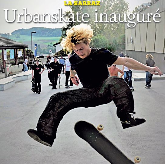 La Sarraz, Urbanskate inauguré