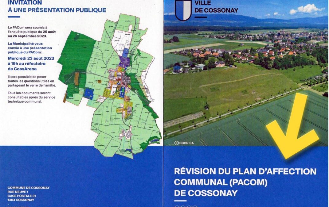 Cossonay révise son plan pour que l’on s’aime mieux les uns les autres !