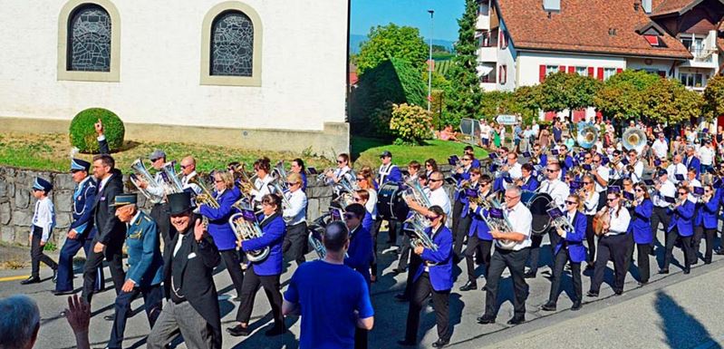 Aclens, centenaire de la Fanfare