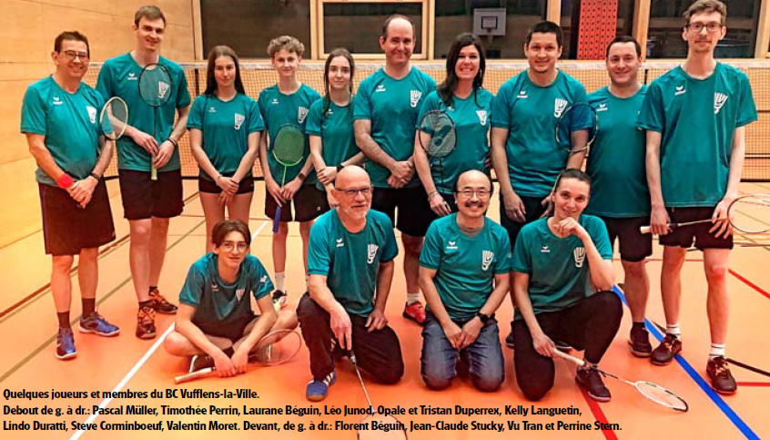 Vufflens-la-Ville – Le club de badminton a 25 ans