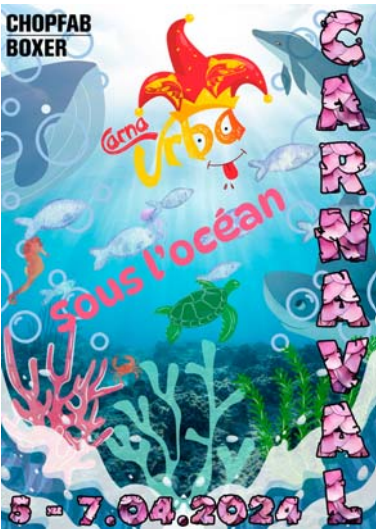 “Carna-Urba sous l’océan” du 5 au 7 avril