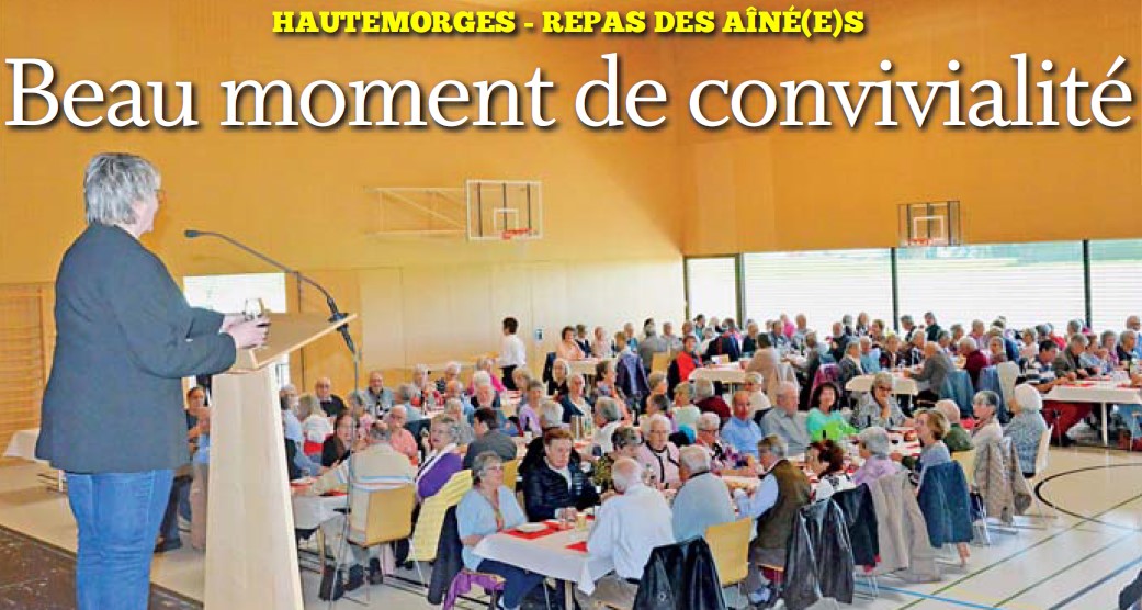 Hautemorges – Repas des aîné(e)s