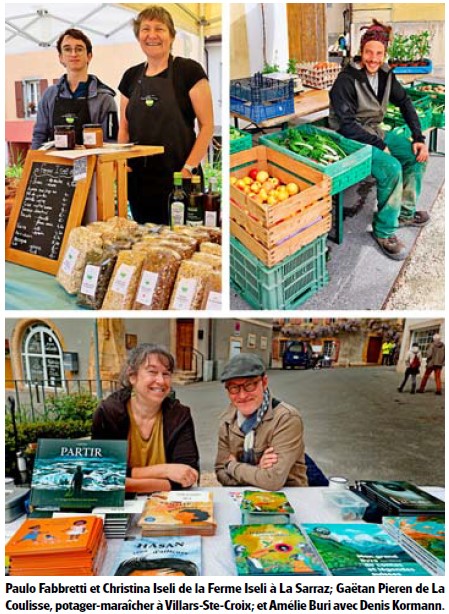 La Sarraz – Premier marché de la saison