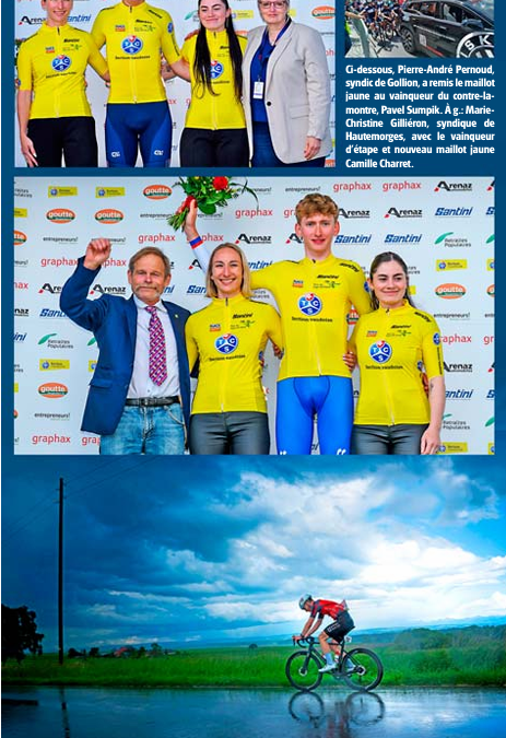 Cyclisme – Le tour du Pays de Vaud s’est déroulé pour partie dans notre région