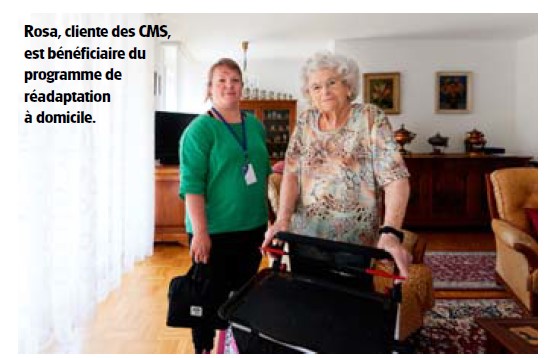 En 2024, les CMS ont aidé plus de 40’000 personnes
